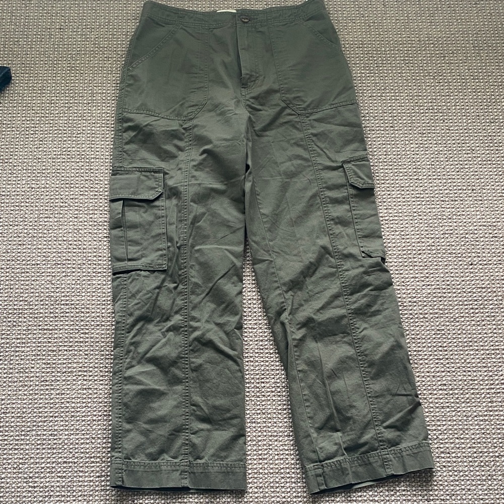 Abercrombie & Fitch Olive Cargo Pants